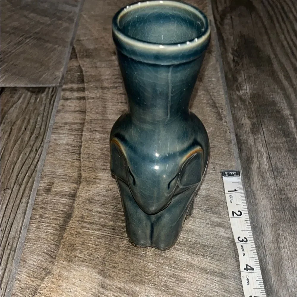 Novica Unique Elephant Ceramic Vase signed & numbered.